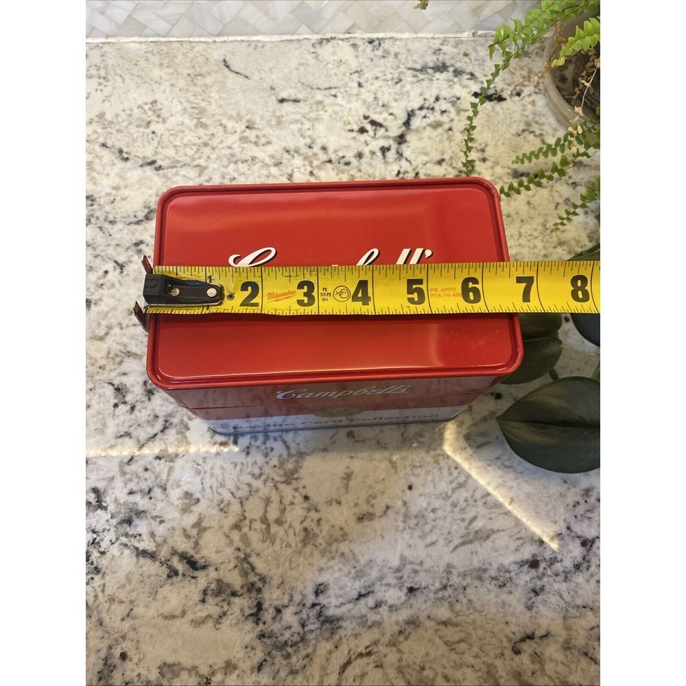 CAMPBELL'S TIN RECIPE CARD BOX w Cards - Picture 12 of 13